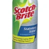 3M Scotch-Brite Citrus Scent Streak-Free Long Lasting Stainless Steel Cleaner Spray 17.5 oz. (Pack of 6)