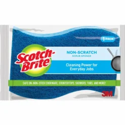 3M Scotch-Brite Delicate, Light Duty Sponge 4.4 in. L 2 pk