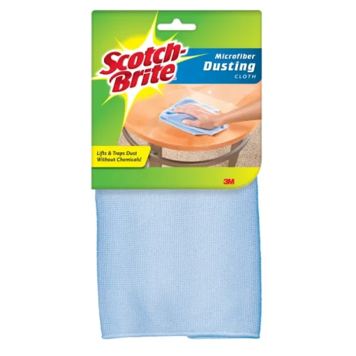 3M Scotch-Brite Non-Scratch Microfiber Dusting Cloth 14 L x 12 W in.
