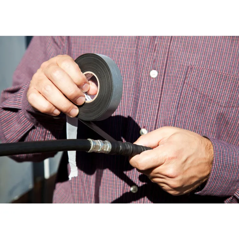 3M Temflex 3/4 in. W X 22 ft. L Black Rubber Splicing Tape