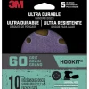 3M Ultra Durable 5 in. Ceramic Hook and Loop Sanding Disc 60 Grit 10 pk