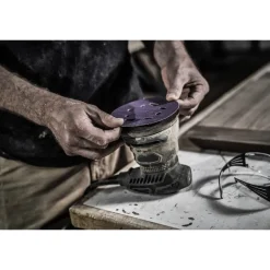 3M Ultra Durable 5 in. Ceramic Hook and Loop Sanding Disc 120 Grit 10 pk