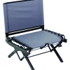Mac Sports Steel Frame Black/Gray 225 lbs. Capacity Stadium Folding Chair (Pack of 4)