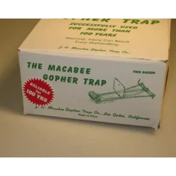 Macabee Tempered Steel Rodent Trap (Pack of 24)