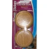 Magic Sliders Plastic Caster Cup Oak Round 2 in. W X 2 in. L 4 pk