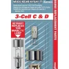 Mag-Lite Mag-Num Star II 3-Cell C & D Clear Bi-Pin Base Super Bright Xenon Flashlight Bulb