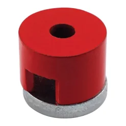Magnet Source .5 Dia. in. L X .75 in. W Red Work Holding Magnet 4 lb. pull 1 pc