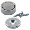 Magnet Source .25 in. L X .625 in. W Silver Super Latch Magnets 16 lb. pull 2 pc