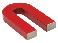 Magnet Source 2.375 in. L X 1.187 in. W Red Horseshoe Magnet 3 lb. pull 1 pc