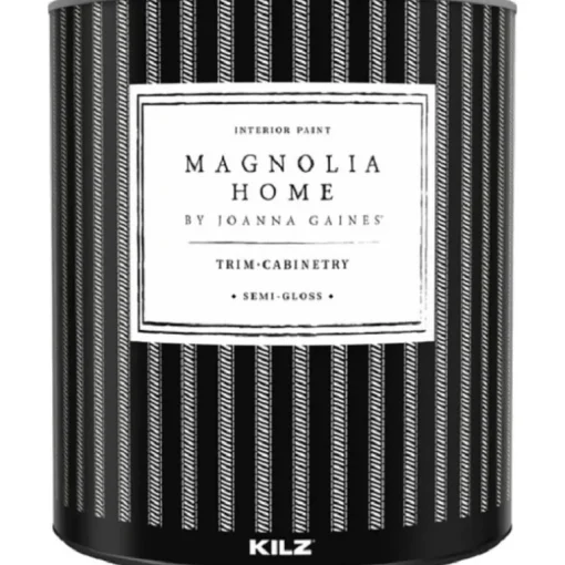Magnolia Home by Joanna Gaines KILZ Semi-Gloss White Base 3 Styrene Acrylic Cabinet and Trim Paint (Pack of 6)