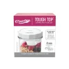 Masontops Tough Top Wide Mouth Mason Jar Lid 4 pk