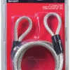 Master Lock 1/4 in. D X 72 in. L Vinyl Coated Steel Coiled Cable