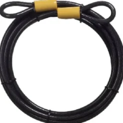 Master Lock 3/8 in. D X 180 in. L Vinyl Coated Steel Flexible Braided Steel Cable