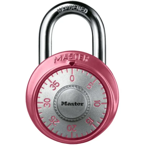Master Lock 2 in. H X 1-7/8 in. W Steel 3-Dial Combination Combination Padlock