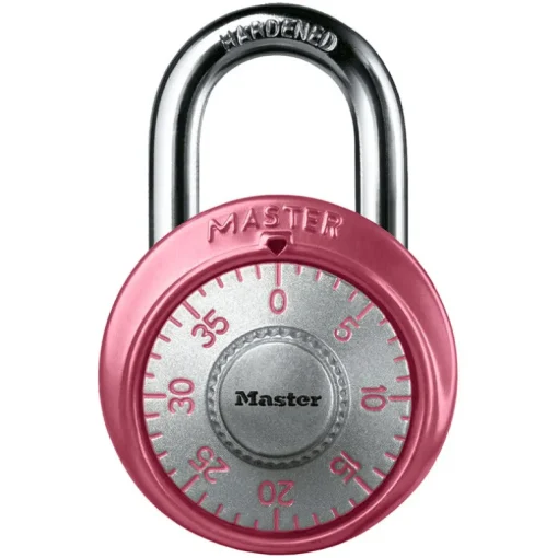 Master Lock 2 in. H X 1-7/8 in. W Steel 3-Dial Combination Combination Padlock