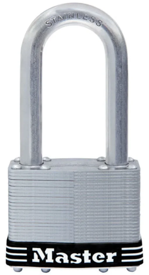 Master Lock 4.8 in. H X 2.5 in. W Stainless Steel 5-Pin Cylinder Padlock Keyed Alike