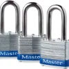 Master Lock 1-5/16 in. H X 1-5/8 in. W X 1-1/2 in. L Steel Double Locking Exterior Padlock