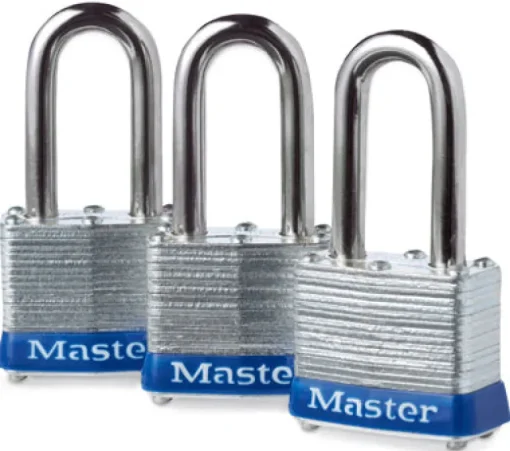 Master Lock 1-5/16 in. H X 1-5/8 in. W X 1-1/2 in. L Steel Double Locking Exterior Padlock