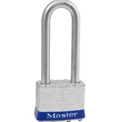 Master Lock 1-5/16 in. H X 1 in. W X 1-3/4 in. L Steel Pin Tumbler Exterior Padlock