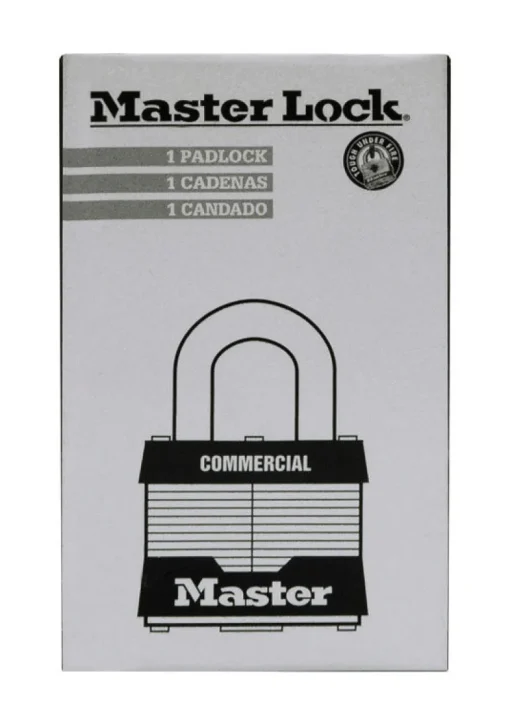 Master Lock 1-5/16 in. H X 1 in. W X 1-3/4 in. L Steel Pin Tumbler Exterior Padlock