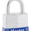 Master Lock 1-5/16 in. H X 1 in. W X 1-3/4 in. L Laminated Steel Ball Bearing Locking Exterior Padlo