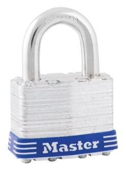 Master Lock 1-5/16 in. H X 1 in. W X 1-3/4 in. L Laminated Steel Ball Bearing Locking Exterior Padlo