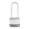 Master Lock 1-9/16 in. H X 11/16 in. W X 1-3/4 in. L Steel Dual Ball Bearing Locking Weather-Resista