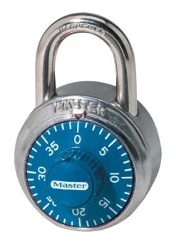 Master Lock 2 in. H X 1-7/8 in. W Steel Anti-Shim Technology Combination Padlock