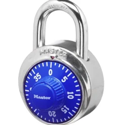 Master Lock 2 in. H X 1-7/8 in. W Steel Anti-Shim Technology Combination Padlock