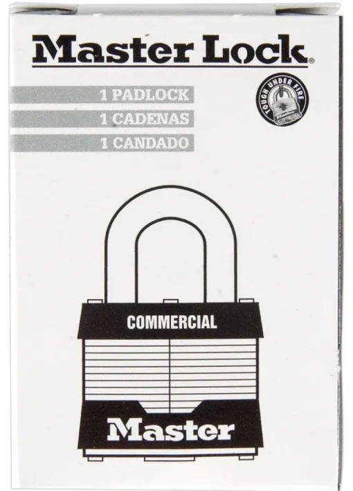 Master Lock 1-5/16 in. H x 1 in. W x 1-3/4 in. L Laminated Steel 4-Pin Cylinder Padlock 6 pk Keyed Alike (Pack of 6)