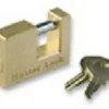 Master Lock 1.06 in. H X 3.14 in. W X 6.76 in. L Brass Pin Tumbler Padlock