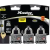 Master Lock 1-9/16 in. W Laminated Steel 4-Pin Tumbler Weather-Resistant Padlock