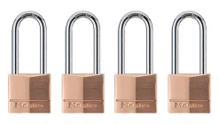 Master Lock 1-9/16 in. W Steel 4-Pin Cylinder Exterior Padlock
