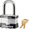 Master Lock 2 in. W Steel 4-Pin Tumbler Padlock Keyed Alike