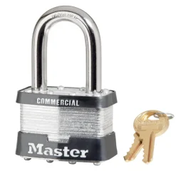 Master Lock 2 in. W Steel 4-Pin Tumbler Padlock Keyed Alike