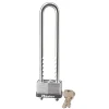 Master Lock 1-3/4 in. W Steel Warded Locking Warded Padlock