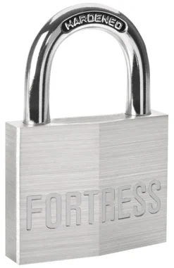 Master Lock Fortress 5.56 in. H X 1-9/16 in. W Aluminum 4-Pin Cylinder Exterior Padlock