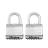 Master Lock Magnum 3-3/32 in. H X 1-13/64 in. W X 2 in. L Steel Ball Bearing Locking Weather-Resista