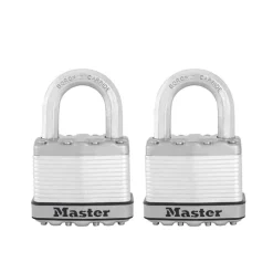 Master Lock Magnum 3-3/32 in. H X 1-13/64 in. W X 2 in. L Steel Ball Bearing Locking Weather-Resista