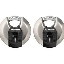Master Lock Magnum 2-3/4 in. H X 1-13/64 in. W X 2-3/4 in. L Steel Ball Bearing Shrouded Padlock