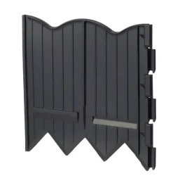 Master Mark Black Plastic Poundable Lawn Edging 20 L ft. x 6 H in.
