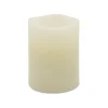 Matchless Darice Ivory Vanilla Honey Scent Pillar Flameless Flickering Candle 4 in. H x 3.15 in. Dia. (Pack of 4)