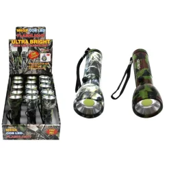 Max Force 250 lumens Camouflage LED COB Flashlight AAA Battery (Pack of 15)