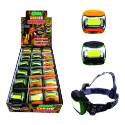 Max Force 200 lumens Camouflage LED Head Lamp AAA Battery (Pack of 18)