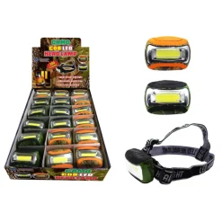 Max Force 200 lumens Camouflage LED Head Lamp AAA Battery (Pack of 18)