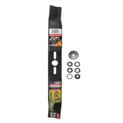 MaxPower 22 in. 3-in-1 Mower Blade For Walk-Behind Mowers 1 pk