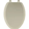 Mayfair by Bemis Cameron Elongated Bone Enameled Wood Toilet Seat