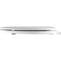 Mayfair by Bemis Westport Elongated White Enameled Wood Toilet Seat