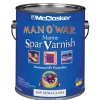 McCloskey Man O' War Semi-Gloss Clear Marine Spar Varnish 1 gal. (Pack of 2)