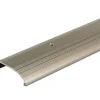 M-D 1 in. H X 4 in. W X 36 in. L Satin Nickel Aluminum High Dome Top Threshold Metallic